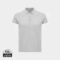 Tricou polo, Femei, 2502E10583, iqoniq, Bumbac, Gri, L