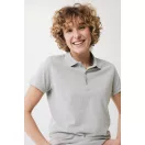 Tricou polo, Femei, 2502E10583, iqoniq, Bumbac, Gri, L