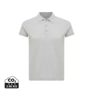 Tricou polo, Femei, 2502E10583, iqoniq, Bumbac, Gri, L