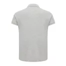 Tricou polo, Femei, 2502E10583, iqoniq, Bumbac, Gri, L