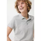 Tricou polo, Femei, 2502E10583, iqoniq, Bumbac, Gri, L