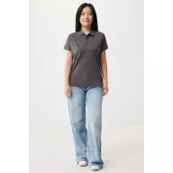   Tricou polo, Femei, 2502E10540, iqoniq, Bumbac, Gri antracit, L