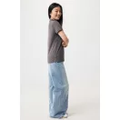 Tricou polo, Femei, 2502E10540, iqoniq, Bumbac, Gri antracit, L