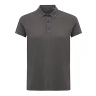   Tricou polo, Femei, 2502E10542, iqoniq, Bumbac, Gri antracit, S