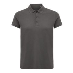   Tricou polo, Femei, 2502E10542, iqoniq, Bumbac, Gri antracit, S