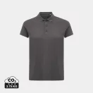 Tricou polo, Femei, 2502E10542, iqoniq, Bumbac, Gri antracit, S