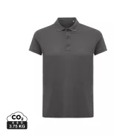   Tricou polo, Femei, 2502E10542, iqoniq, Bumbac, Gri antracit, S