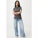 Tricou polo, Femei, 2502E10542, iqoniq, Bumbac, Gri antracit, S