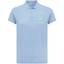 Tricou polo, Femei, 2502E10635, iqoniq, Bumbac, Albastru sky, L