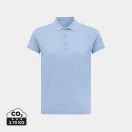 Tricou polo, Femei, 2502E10635, iqoniq, Bumbac, Albastru sky, L