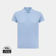   Tricou polo, Femei, 2502E10635, iqoniq, Bumbac, Albastru sky, L