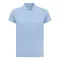 Tricou polo, Femei, 2502E10636, iqoniq, Bumbac, Albastru sky, M