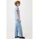 Tricou polo, Femei, 2502E10636, iqoniq, Bumbac, Albastru sky, M