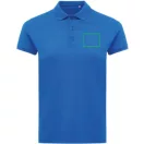 Tricou polo, Femei, 2502E10630, iqoniq, Bumbac, Albastru royal, S