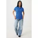 Tricou polo, Femei, 2502E10630, iqoniq, Bumbac, Albastru royal, S