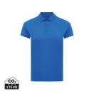 Tricou polo, Femei, 2502E10633, iqoniq, Bumbac, Albastru royal, XXL