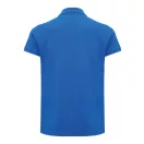 Tricou polo, Femei, 2502E10633, iqoniq, Bumbac, Albastru royal, XXL