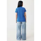 Tricou polo, Femei, 2502E10633, iqoniq, Bumbac, Albastru royal, XXL