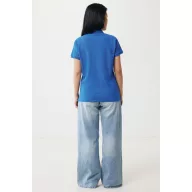   Tricou polo, Femei, 2502E10633, iqoniq, Bumbac, Albastru royal, XXL