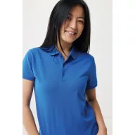   Tricou polo, Femei, 2502E10633, iqoniq, Bumbac, Albastru royal, XXL