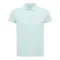 Tricou polo, Femei, 2502E10569, iqoniq, Bumbac, Albastru mint, L