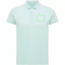 Tricou polo, Femei, 2502E10569, iqoniq, Bumbac, Albastru mint, L