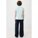 Tricou polo, Femei, 2502E10569, iqoniq, Bumbac, Albastru mint, L