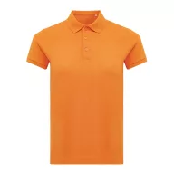   Tricou polo, Femei, 2502E10606, iqoniq, Bumbac, Portocaliu, L