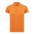 Tricou polo, Femei, 2502E10608, iqoniq, Bumbac, Portocaliu, S