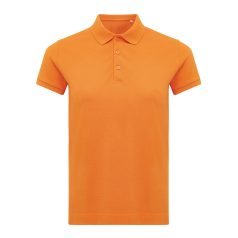   Tricou polo, Femei, 2502E10610, iqoniq, Bumbac, Portocaliu, XS