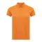 Tricou polo, Femei, 2502E10610, iqoniq, Bumbac, Portocaliu, XS
