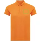 Tricou polo, Femei, 2502E10610, iqoniq, Bumbac, Portocaliu, XS