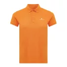Tricou polo, Femei, 2502E10610, iqoniq, Bumbac, Portocaliu, XS