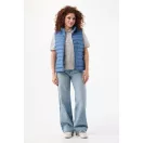 Vesta Femei, iqoniq, 2601E12426, Poliester, Albastru Moon, XL