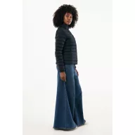   Jacheta femei, 2509E17152, iqoniq, 65x53x1 cm, Poliester, Negru, M