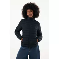  Jacheta femei, 2509E17152, iqoniq, 65x53x1 cm, Poliester, Negru, M
