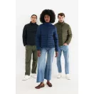 Jacheta femei, 2509E17171, iqoniq, 71x63x1 cm, Poliester, Albastru navy, XXL