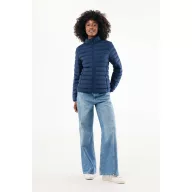   Jacheta femei, 2509E17173, iqoniq, 71x66x1 cm, Poliester, Albastru navy, 3XL