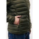 Jacheta femei, 2509E17161, iqoniq, 63x50x1 cm, Poliester, Kaki, S