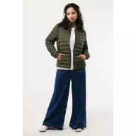   Jacheta femei, 2509E17162, iqoniq, 69x59x1 cm, Poliester, Kaki, XL