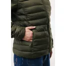 Jacheta femei, 2509E17164, iqoniq, 71x63x1 cm, Poliester, Kaki, XXL
