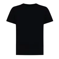   Tricou la baza gatului, Copii, maneca scurta, iqoniq, 2401E13154, Bumbac, Negru, 3--4