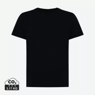   Tricou la baza gatului, Copii, maneca scurta, iqoniq, 2401E13155, Bumbac, Negru, 5--6