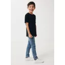 Tricou la baza gatului, Copii, maneca scurta, iqoniq, 2401E13156, Bumbac, Negru, 7--8