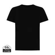  Tricou la baza gatului, Copii, maneca scurta, iqoniq, 2401E13157, Bumbac, Negru, 9--10