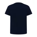 Tricou la baza gatului, Copii, maneca scurta, iqoniq, 2401E13161, Bumbac, Albastru navy, 5--6