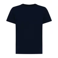   Tricou la baza gatului, Copii, maneca scurta, iqoniq, 2401E13162, Bumbac, Albastru navy, 7--8