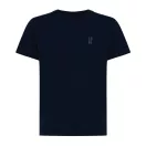 Tricou la baza gatului, Copii, maneca scurta, iqoniq, 2401E13162, Bumbac, Albastru navy, 7--8