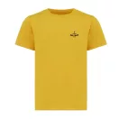 Tricou la baza gatului, Copii, maneca scurta, iqoniq, 2401E13177, Bumbac, Galben ochre, 13--14