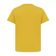   Tricou la baza gatului, Copii, maneca scurta, iqoniq, 2401E13179, Bumbac, Galben ochre, 5--6
